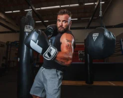 Fighting Big Logo Bag Boxing Gloves