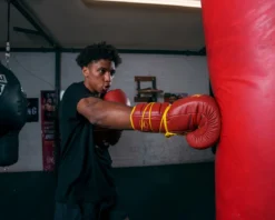 KRONK Boxing Gym Lace-Up Training Boxing Gloves