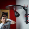 TITLE Boxing Fold-Away Adjustable Speed Bag Platform 2.0