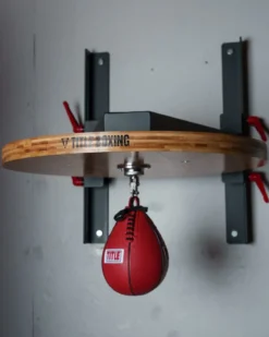 TITLE Boxing Forged Steel Adjustable Pro Speed Bag Platform