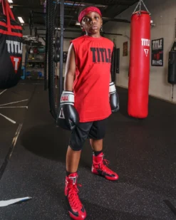 TITLE Boxing Iconic Block Muscle Tee