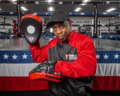 TITLE Boxing Incredi-Ball Leather Punch Mitts 2.0