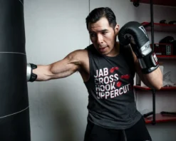 TITLE Boxing Jab Cross Muscle Tee