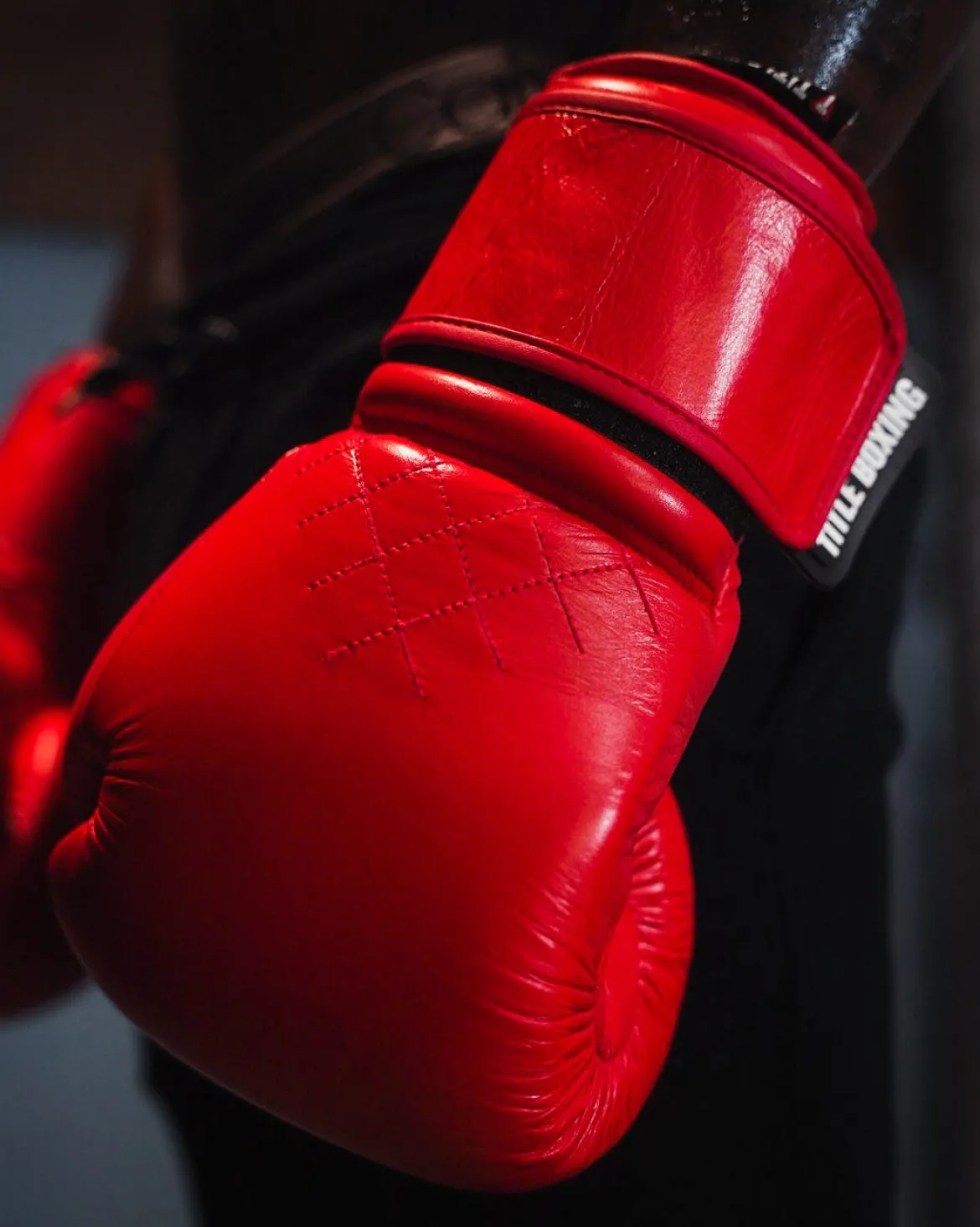 TITLE Boxing KO-Vert Bag Boxing Gloves