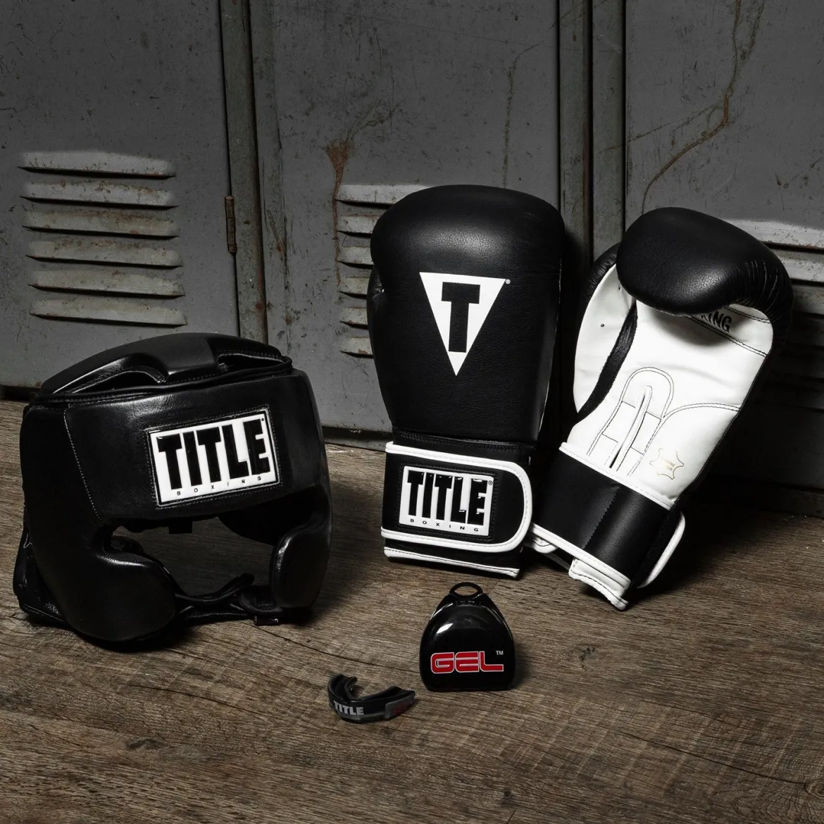 TITLE Boxing Leather Sparring Bundle