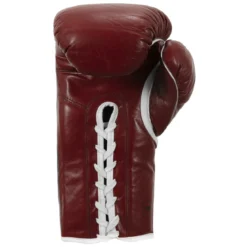 TITLE Boxing Old School Leather Lace-Up Sparring Boxing Gloves