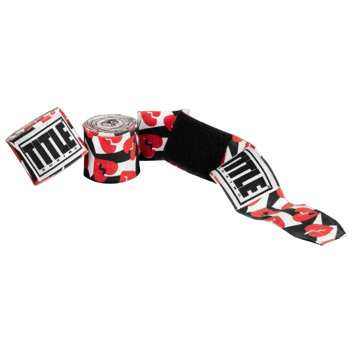 TITLE Boxing Print Mexican Style 180" Hand Wraps