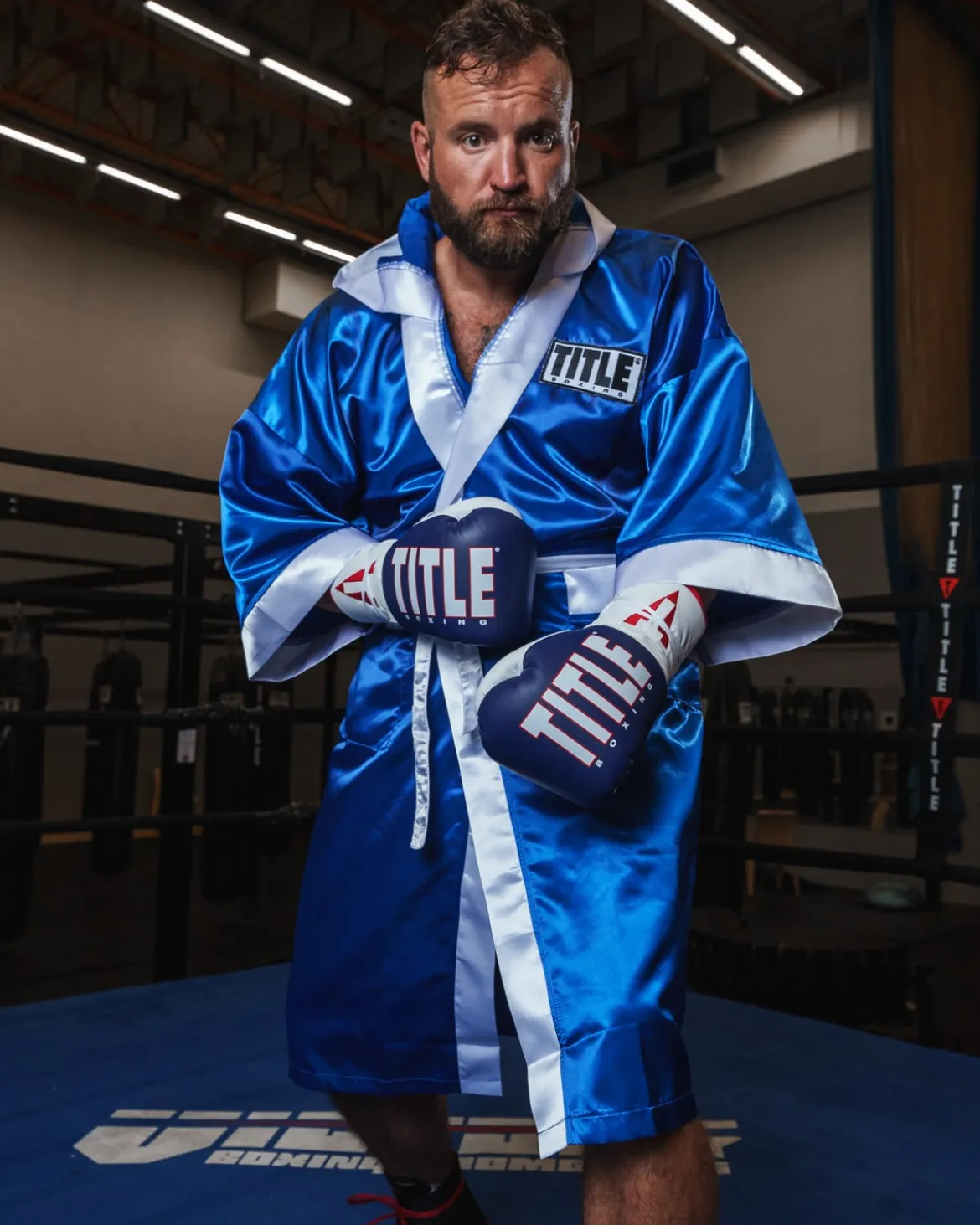 TITLE Boxing Pro Full Length Robe 3.0