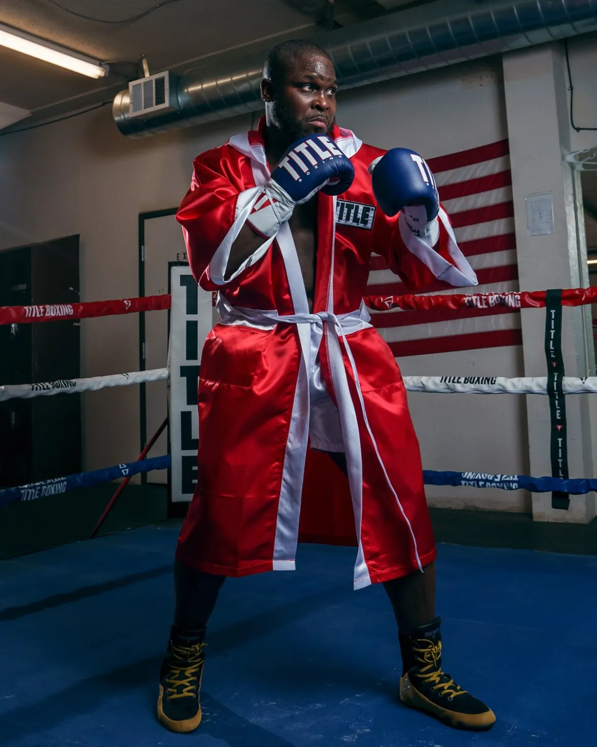 TITLE Boxing Pro Full Length Robe 3.0