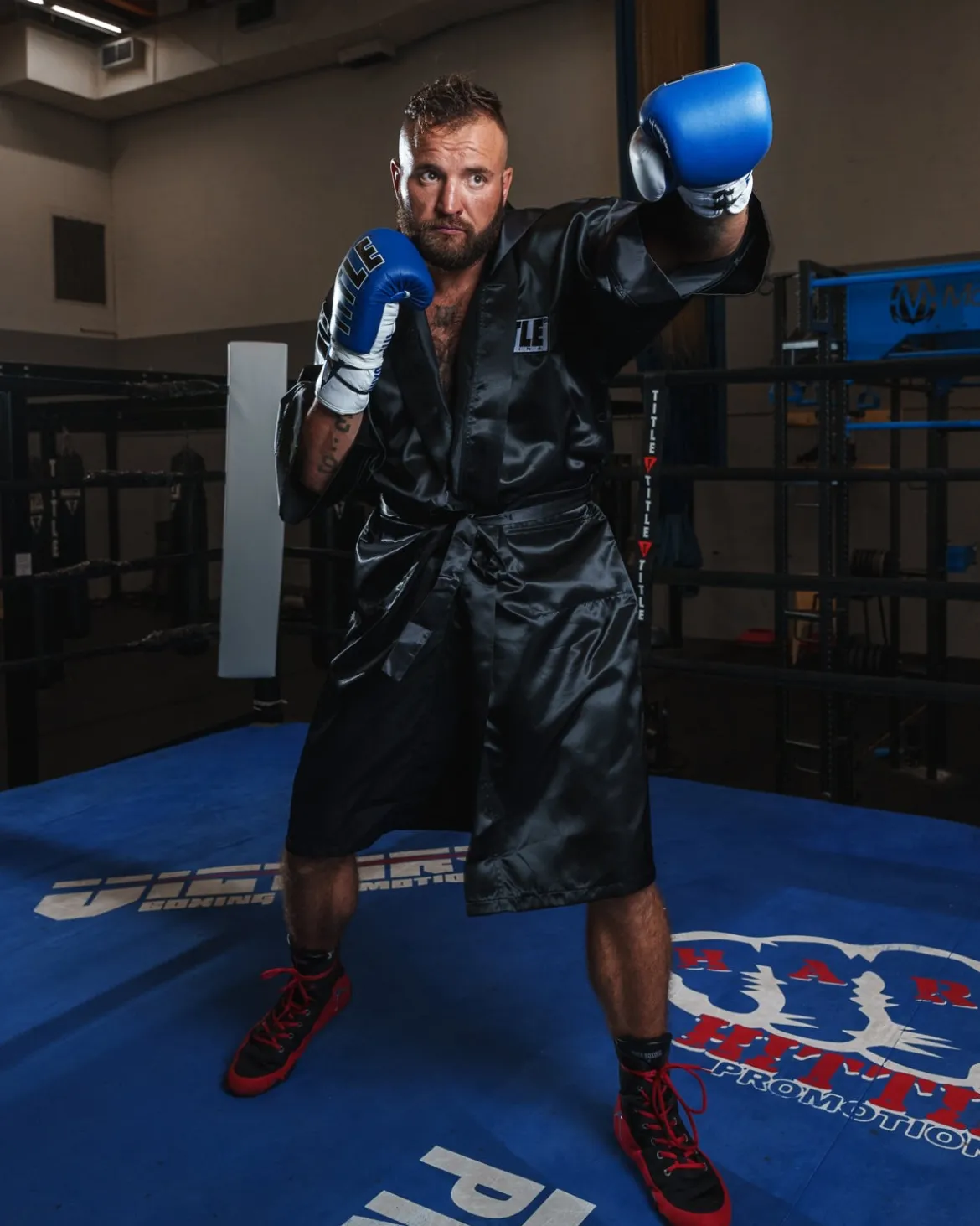 TITLE Boxing Pro Full Length Robe 3.0