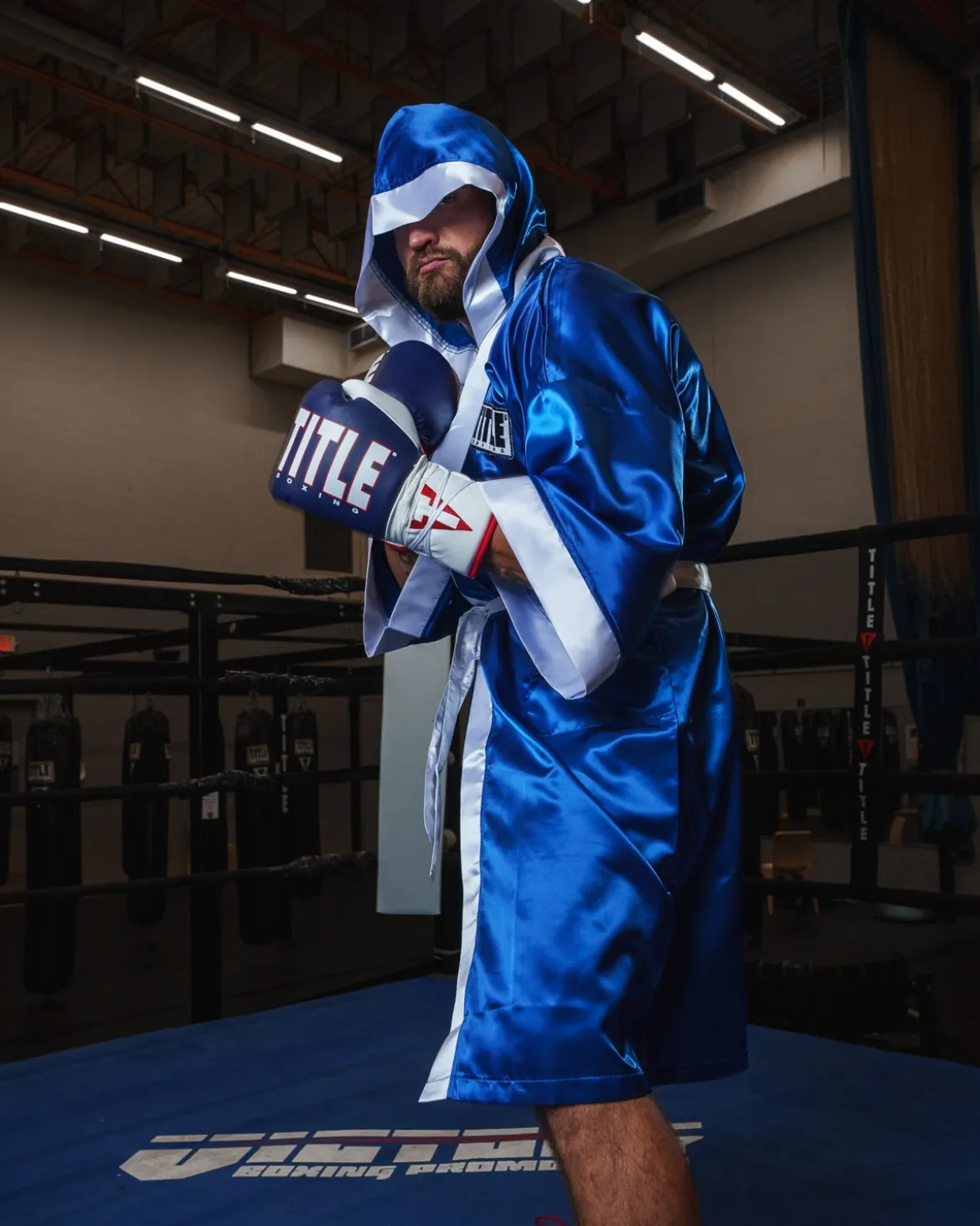 TITLE Boxing Pro Full Length Robe 3.0