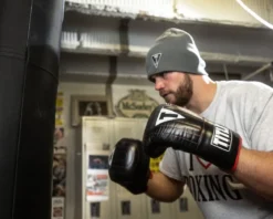 TITLE Boxing Pro Leather Speed Bag Gloves 3.0