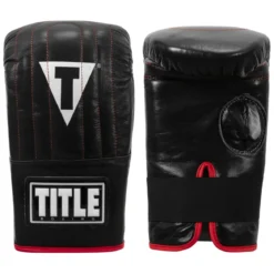 TITLE Boxing Pro Leather Speed Bag Gloves 3.0