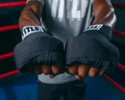 TITLE Boxing Semi Elastic 210" Extra Long Hand Wraps