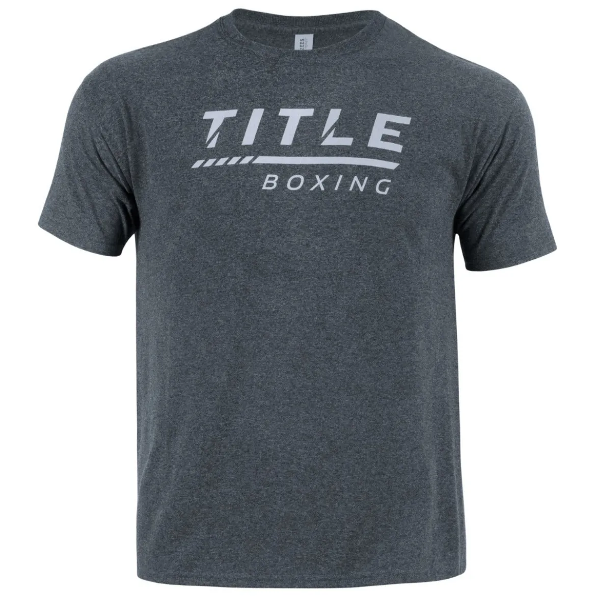 TITLE Boxing Striped Wordmark Tee