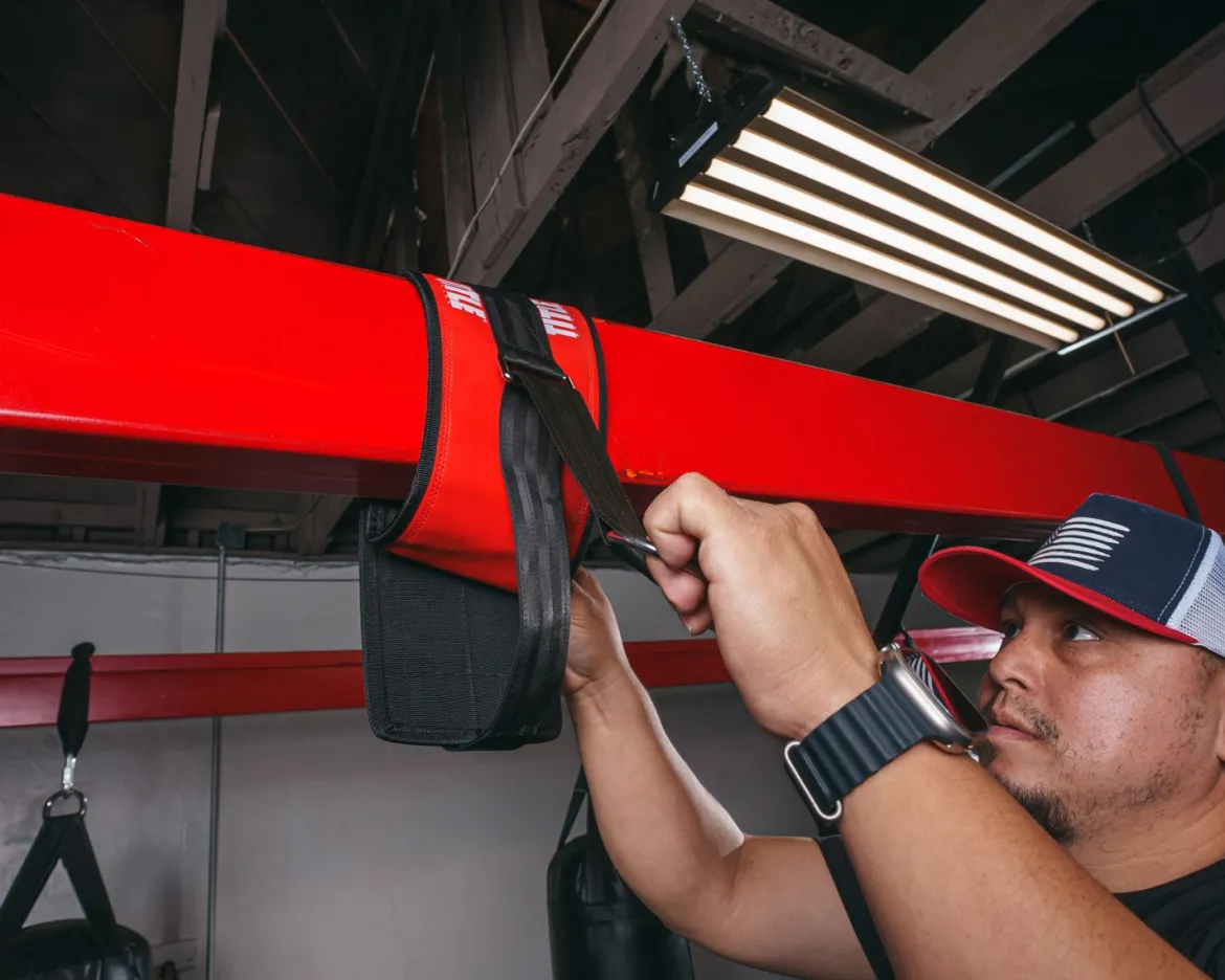 TITLE Boxing Universal Heavy Bag Hanger