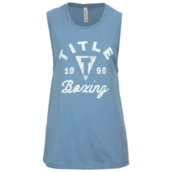 TITLE Boxing Women's Distressed Label Muscle Tank
