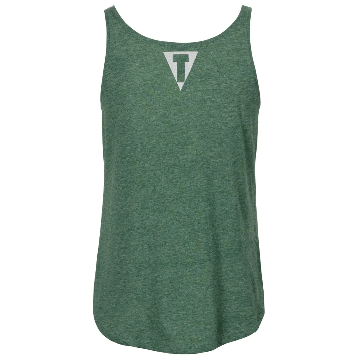 TITLE Boxing Women's Striped Wordmark Cropped Tank