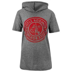 TITLE Boxing Women's Vintage Short Sleeve Hooded Tee
