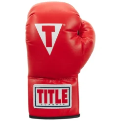 TITLE Classic Adult & Youth Boxing Gloves + Mitts Training Bundle
