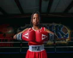 TITLE Classic USA Boxing Competition Boxing Gloves - Elastic