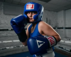 TITLE Classic USA Boxing Competition Headgear – With Cheeks