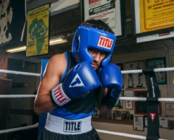 TITLE Classic USA Boxing Competition Headgear – With Cheeks