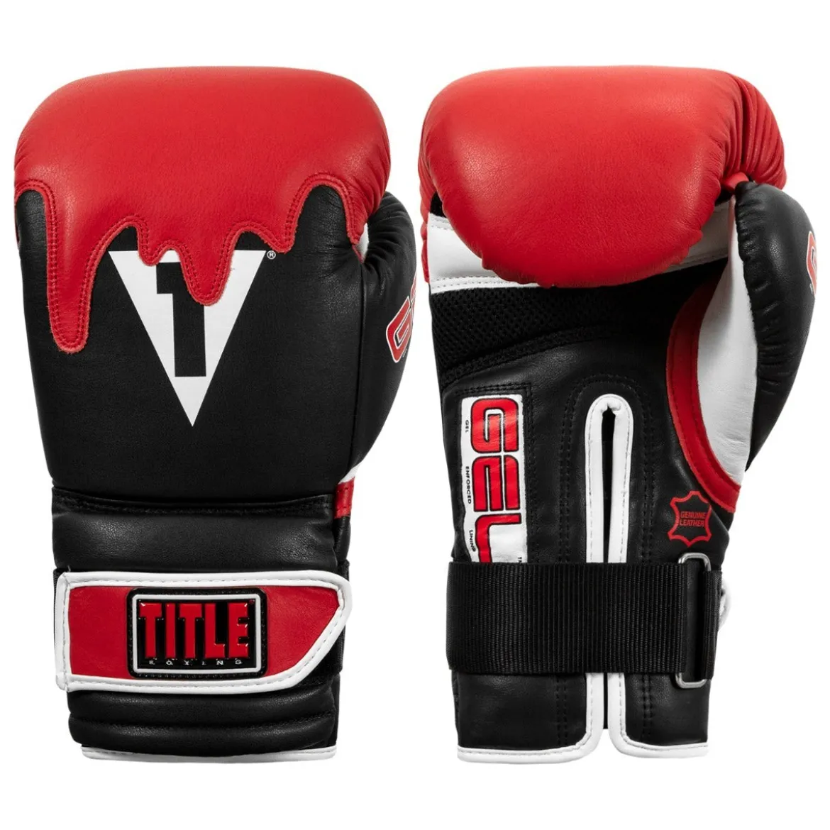 TITLE GEL Lava Leather Series Bag Gloves
