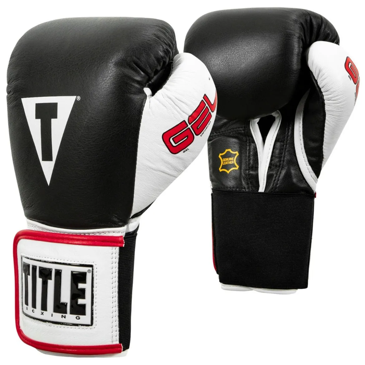 TITLE GEL World Elastic Training Gloves