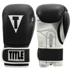 TITLE Pro Style Leather Training Gloves 3.0
