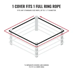 TITLE Pro Vinyl Zippered Rope Cover 4.0