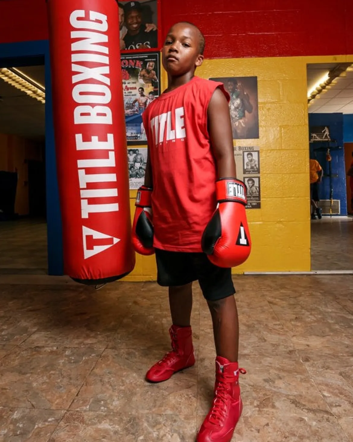 TITLE Speed-Flex Encore Mid Boxing Shoes