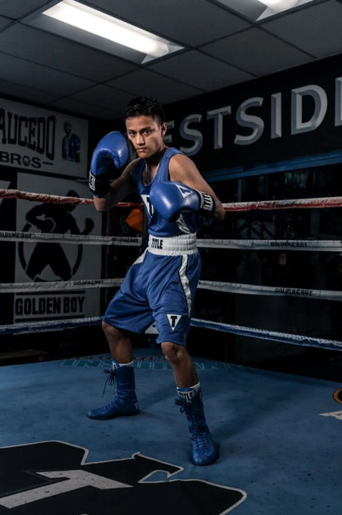 TITLE Speed-Flex Encore Tall Boxing Shoes