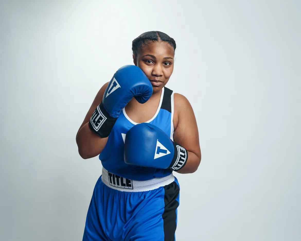 TITLE USA Boxing Competition Gloves - Elastic