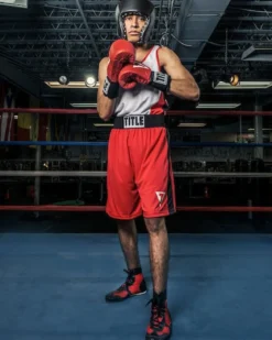 TITLE USA Boxing Competition Headgear - Open Face