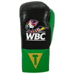TITLE WBC Pro Fight Leather Gloves